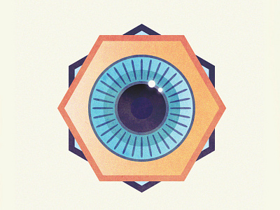 Eye eye illustration illustrator see texture vector