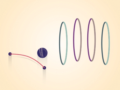 Hoop Jumping 2d after effects animation motion motion design