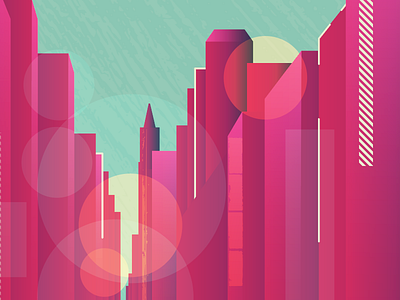 Screen Shot city illustration vector
