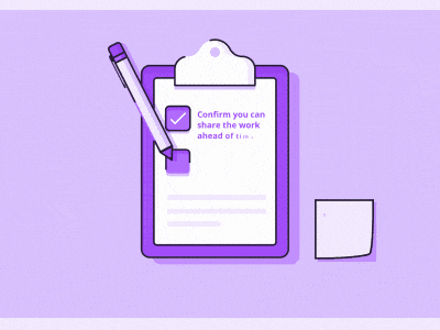 Watch those contracts! animated gif animation gif illustration motion motion design