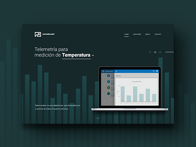 Telemetry Platform Landing Page