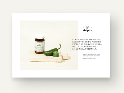 Website Afripica branding design desktop digital guatemala minimal responsive typography ui ux web website