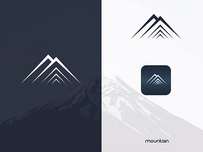 Mountain Logo available logo buy the logo dark color dribble shots graphic design logo logo for buying logo for purchase mountaim mountain logo