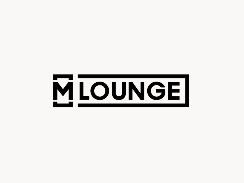 m lounge logo by saneshsana on Dribbble