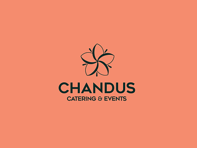 Chandus catering & events logo branding design graphic design icon illustration logo minimal ui ux vector