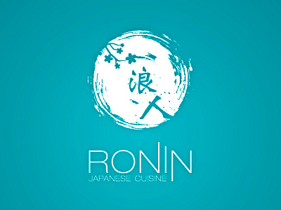 Client name : Ronin Japanese Cuisine cuisine design hong kong japanese logo logos mack minimalism pre made ronin ronin japanese cuisine 日本料理