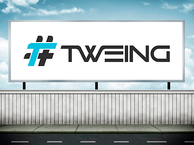 Client name : TWEING design hong kong logo logos mack marketing minimalism pre made sold tool tweing twitter marketing