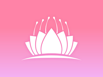 Pre-made LOGO for sale - Flower 02 design flora hong kong logo logos mack minimalism pink pink flower pre made