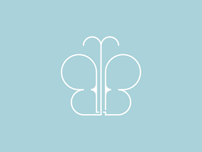 Pre-made LOGO for sale - Butterfly 02