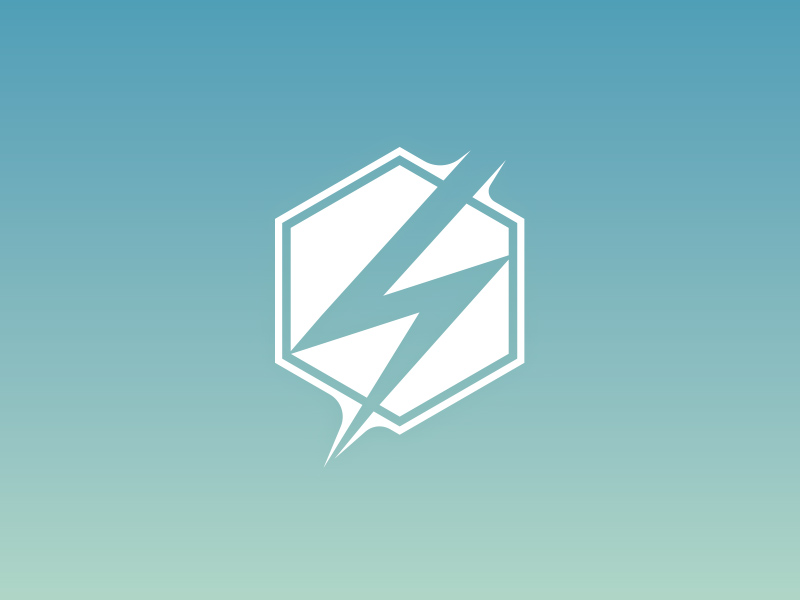 Pre-made LOGO for sale - Lightning 02 by Mack Studio on Dribbble