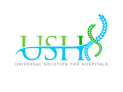 Client name : Universal Solution for Hospitals china chinese hong kong hospitals logo logos mack minimalism solution universal universal solution for hospitals 醫療