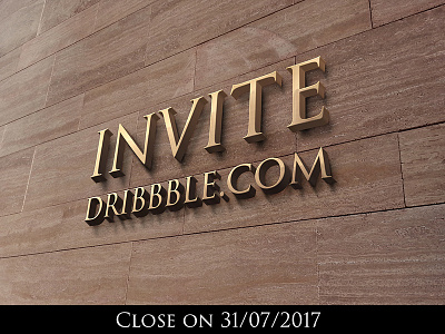 Dribbble Invite x1 by Mack Studio design hk hong kong invitation invite mack chan mack studio