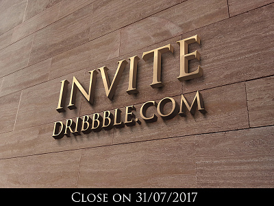 Dribbble Invite x1 by Mack Studio