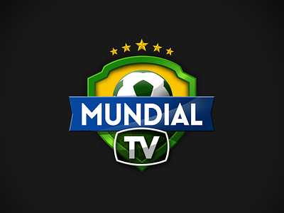Mundial TV channel graphic identity channel logo logotype tv