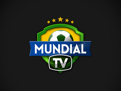 Mundial TV channel graphic identity