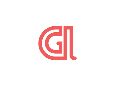 A + G Monogram [one line] ag logo monogram one line