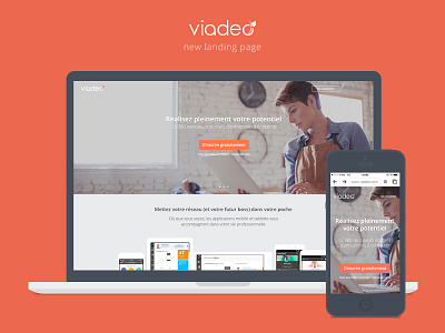 New Viadeo home