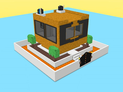 Voxel buildings