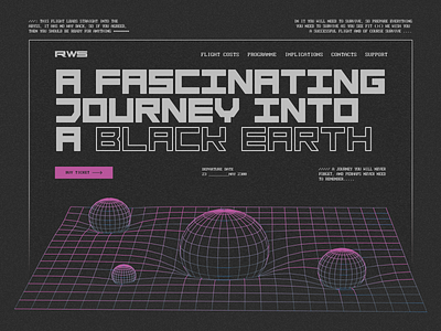 Journey into the dark earth design graphic design illustration ui vector web