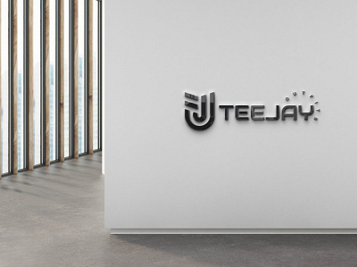 Teejay Brand logo bra branding design graphic design logo mockup ssquare