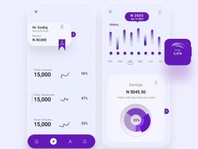 Transaction history