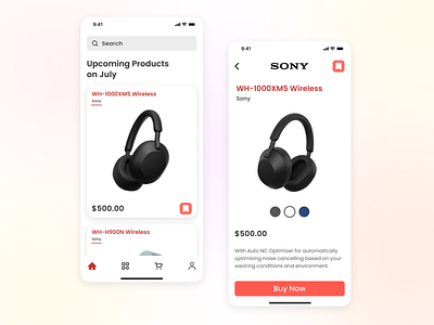 Daily Exploration - Headphone Retail App