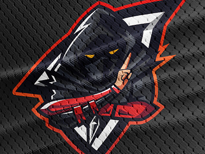 ninja mascot logo design