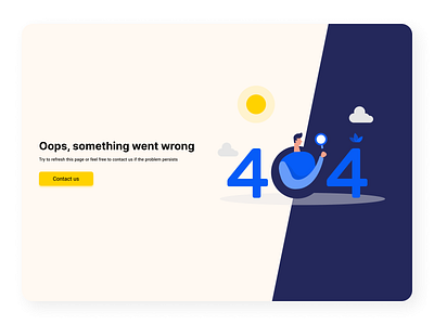 Web Design for Error 404 404 error ui ux