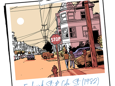 Abandoned comic project bande dessinée bd detail drawing illustration