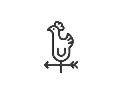 What's the matter – you chicken? chicken icon illustration rooster