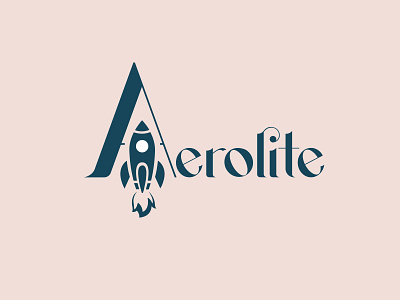 Aerolite branding dailylogochallenge design fonts graphic design illustration logo typography vector