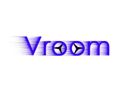 Vroomm...Driverless Car branding dailylogo dailylogochallenge design driverless cars fonts graphic design illustrator logo photoshop type typography vector vroom