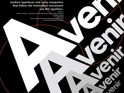 Avenir Poster