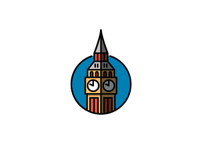 Big Ben big ben illustration logo london