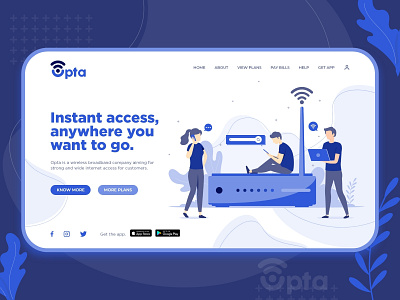 Opta Broadband Layout Design