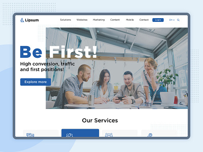 Marketing Landing Page