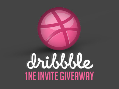 1NE Dribbble Invite Giveaway dribbble invitation dribbble invite invitation giveaway