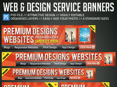 Web & Design Banners / Ad Kit