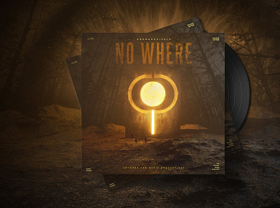 No Where Album Cover Art design cover music