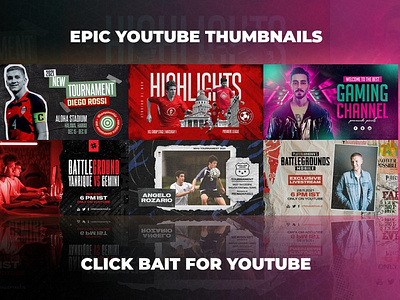 Youtube Thumbnails Set 19