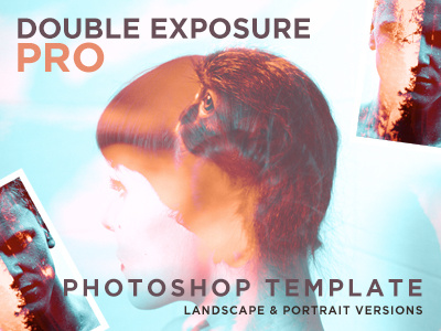 Double Exposure Pro Photoshop camera cameras cinematic colorful creative effects exposure graphics images photo photoshop professional