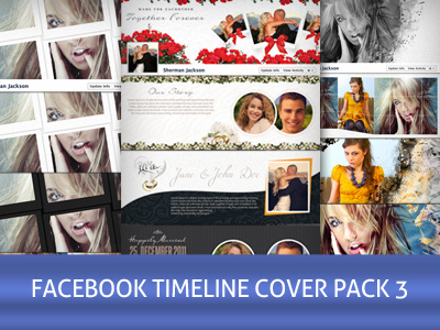 Facebook Timeline Cover Pack 3