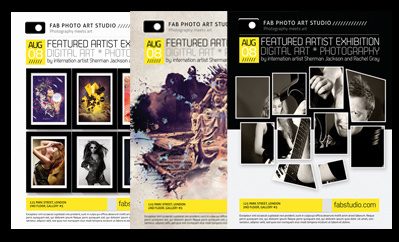 Art Photo Studio Flyer PSD Template