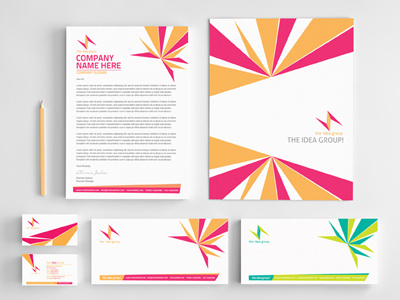 Corporate Identity and Stationery Set 1