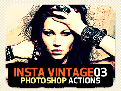 INSTA Vintage Photoshop Actions (ATN)#2