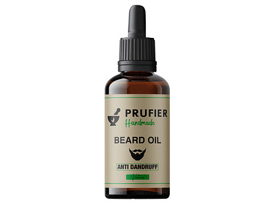 Handmade Beard Oil Packaging Design branding design graphic design logo vector