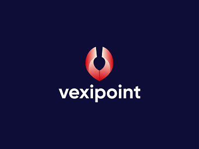 Logo For vexipoint
V + Location mark