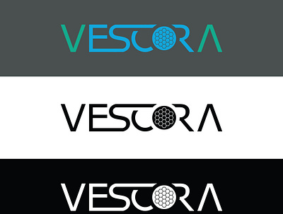 vescora logo negative space