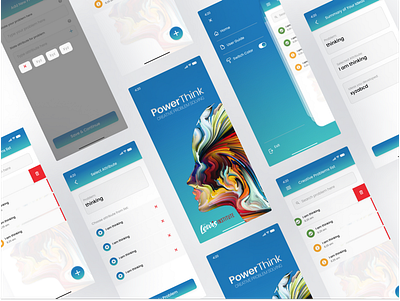 Mobile App Design 3d branding design illustration logo typography ui ux