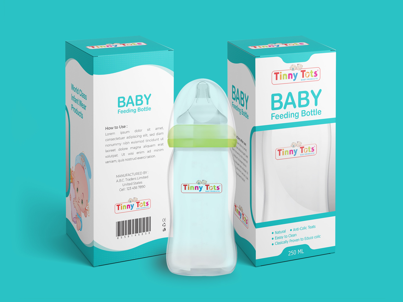 Baby shop bottle packages